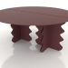 Modelo 3d Mesa de centro 85 x 36 cm (bordô) - preview