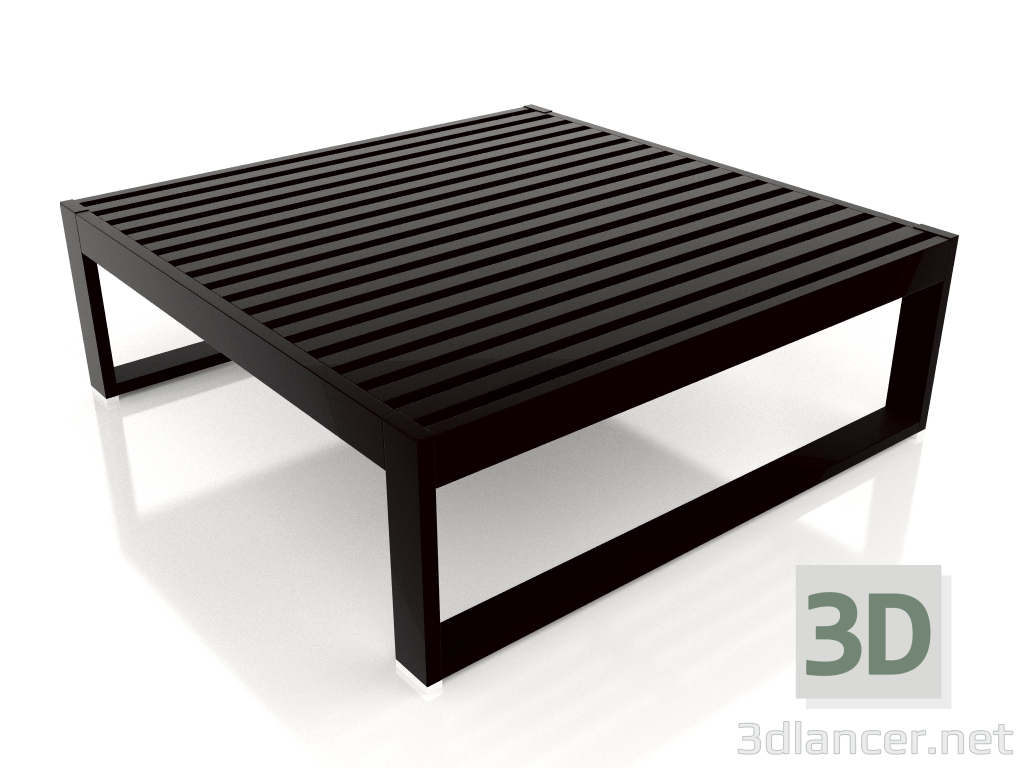 modello 3D Tavolino 91 (Nero) - anteprima