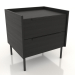 Modelo 3d Mesa de cabeceira STAND 2 500 mm (preto RAL 9005) - preview