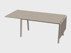 Dining table (ch006, one edge raised)