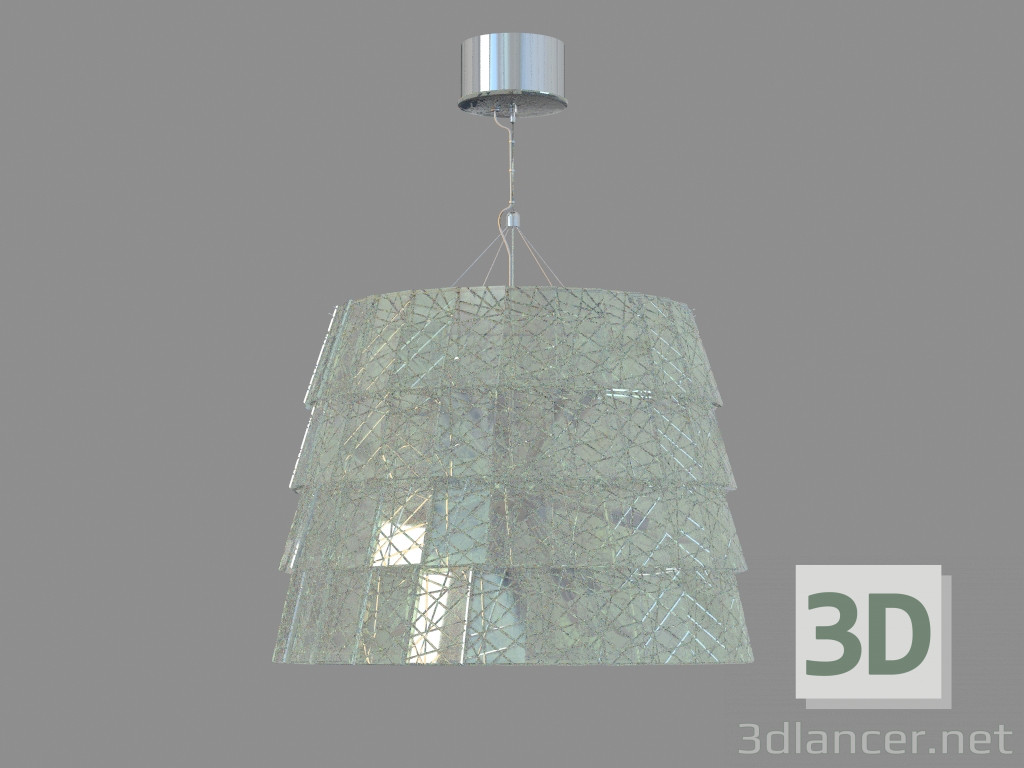 modèle 3D Люстра Tuile de Cristal Medium size Frozen - preview