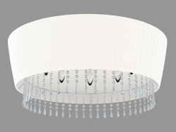 luminária tecto com uma máscara (C110237 8white)