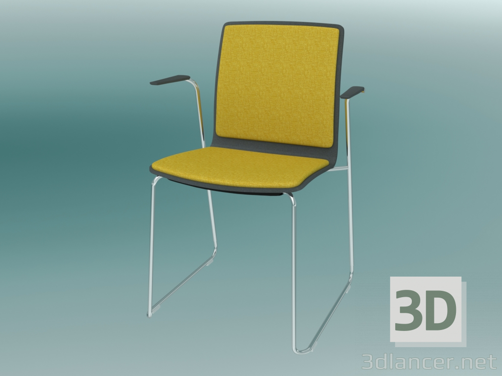 3D modeli Ziyaretçi Koltuğu (K32V3 2P) - önizleme