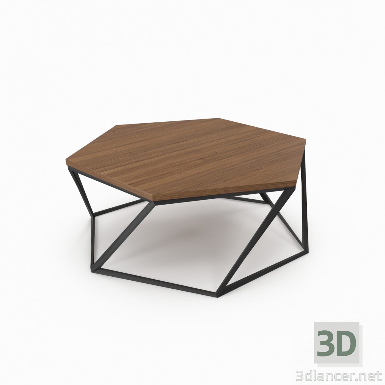 modello 3D di tavolo comprare - rendering