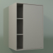 3d model Armario de pared con 1 puerta derecha (8CUCBDD01, Clay C37, L 48, P 36, H 72 cm) - vista previa