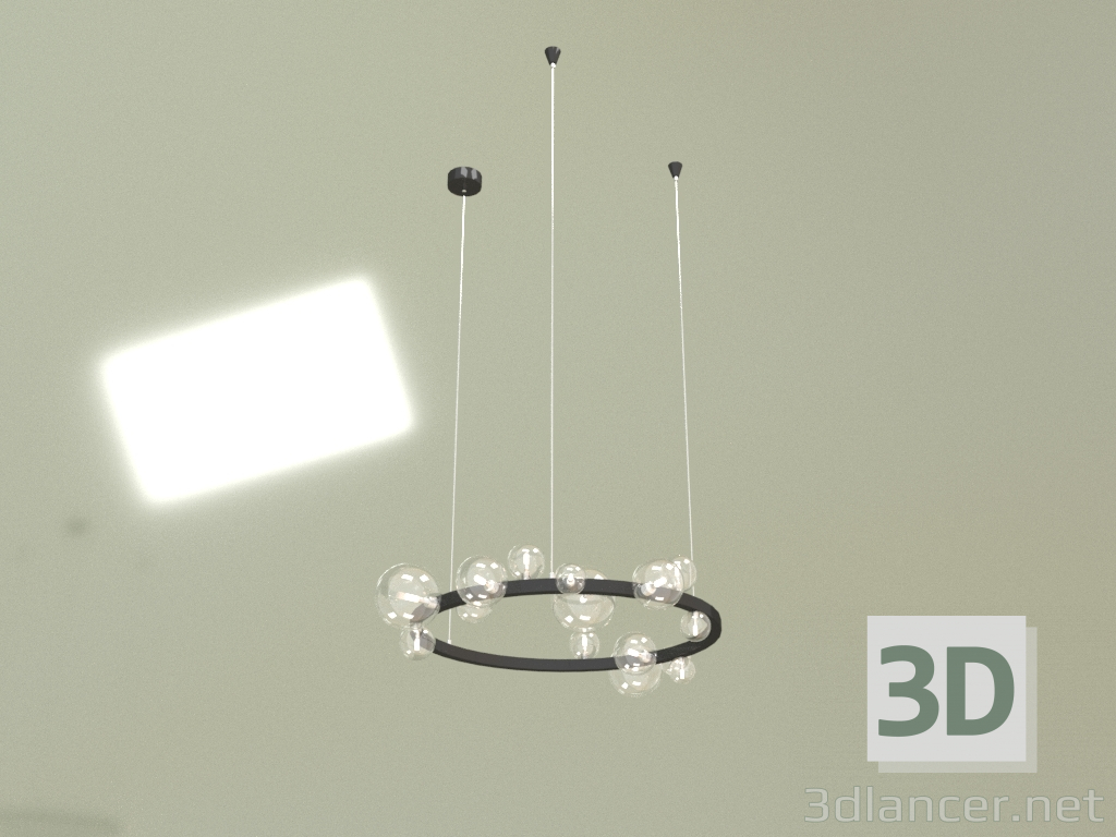 3d model Chandelier AXO D85 BK 10011 - preview