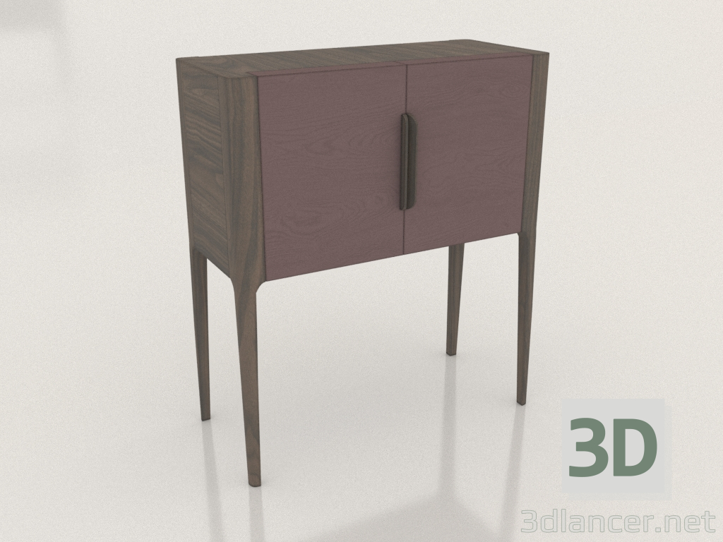 modello 3D Cassettiera bar (Calypso) - anteprima