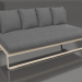 3d model Modular sofa, section 4 (Sand) - preview