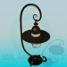 3d model Lamp street wall - preview