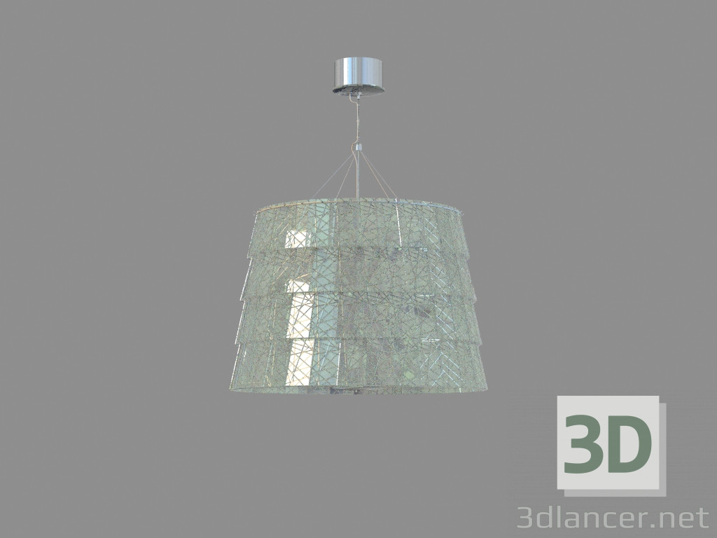 3d model Люстра Tuile De Cristal Large size Frozen - vista previa