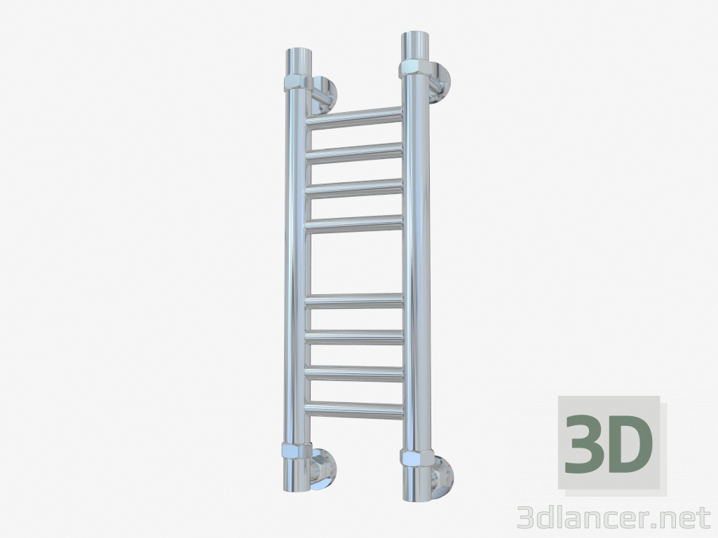 modello 3D Porta asciugamano riscaldato linea Bohemia (500x150) - anteprima