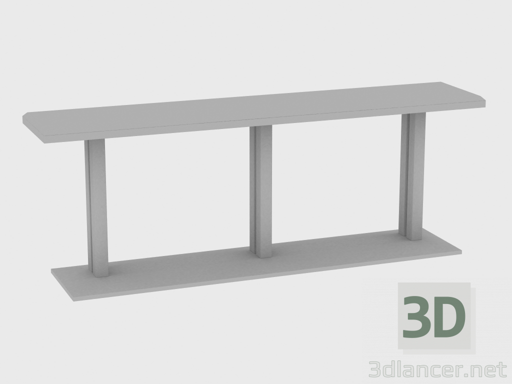 3d модель Консоль ARTU CONSOLE (220x45xH80) – превью