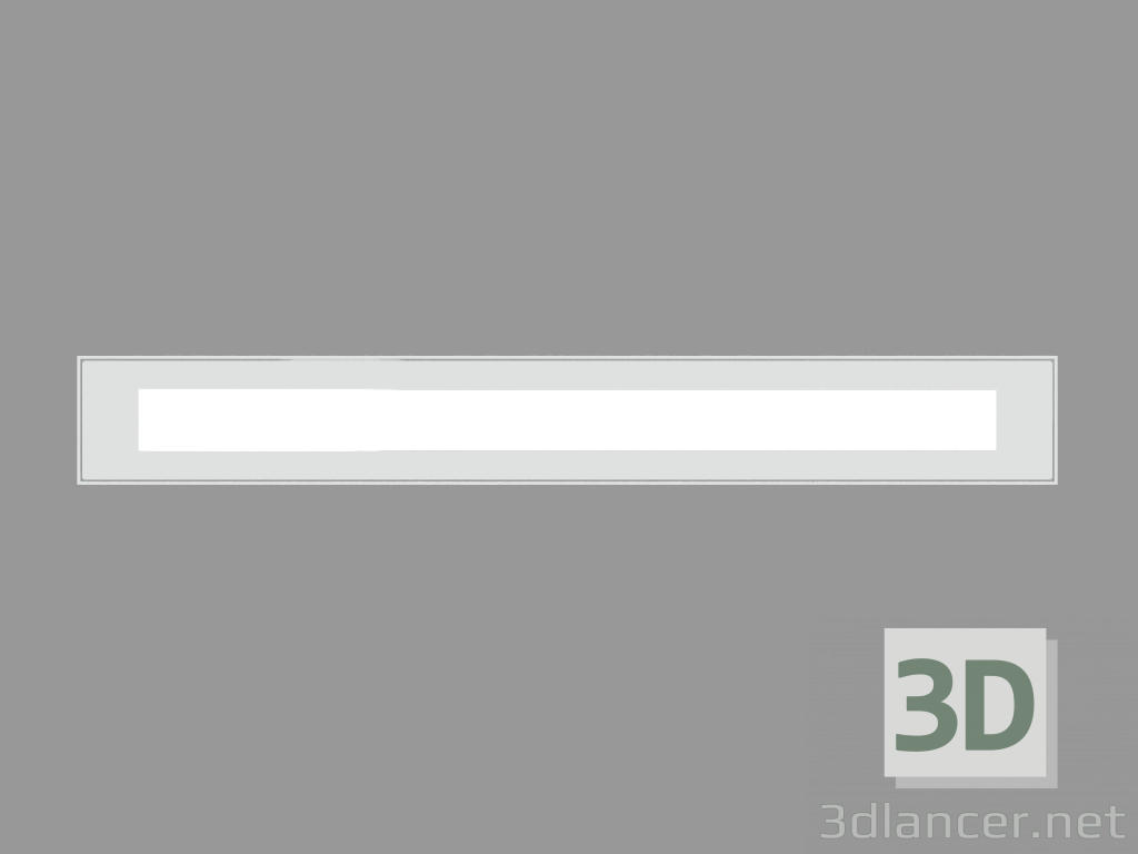 3D Modell Bürgersteiglampe MINILINEAR FULL GLASS (S5488W) - Vorschau