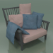 3d model Sillón (01, gris) - vista previa