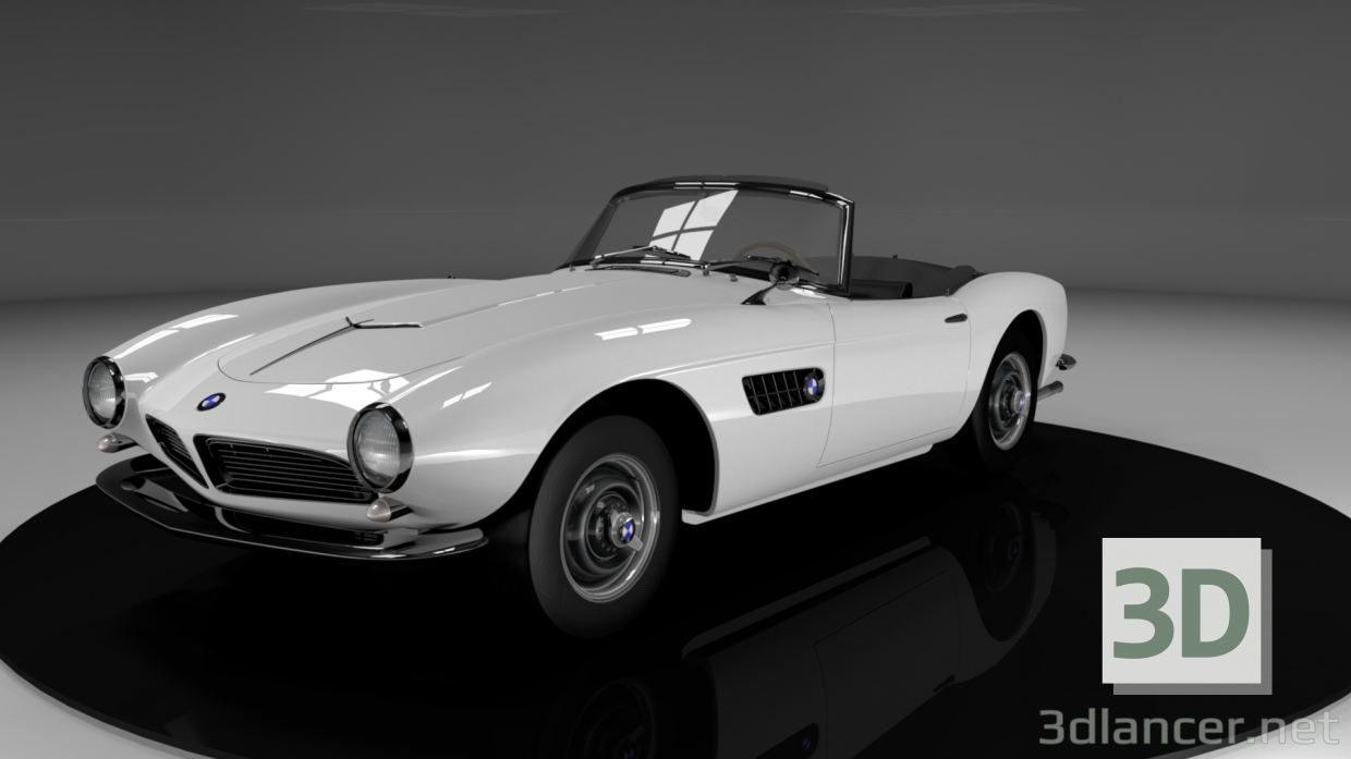 3d BMW 507 model buy - render