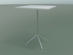 Table carrée 5715, 5732 (H 104,5 - 79x79 cm, Blanc, LU1)