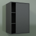 3d model Wall cabinet with 1 right door (8CUCBDD01, Deep Nocturne C38, L 48, P 36, H 72 cm) - preview