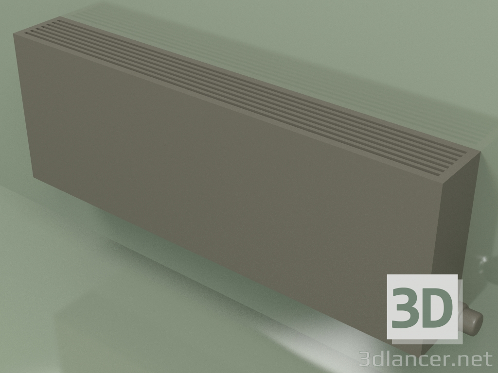 3D Modell Konvektor - Aura Slim Basic (350 x 1000 x 130, RAL 7013) - Vorschau