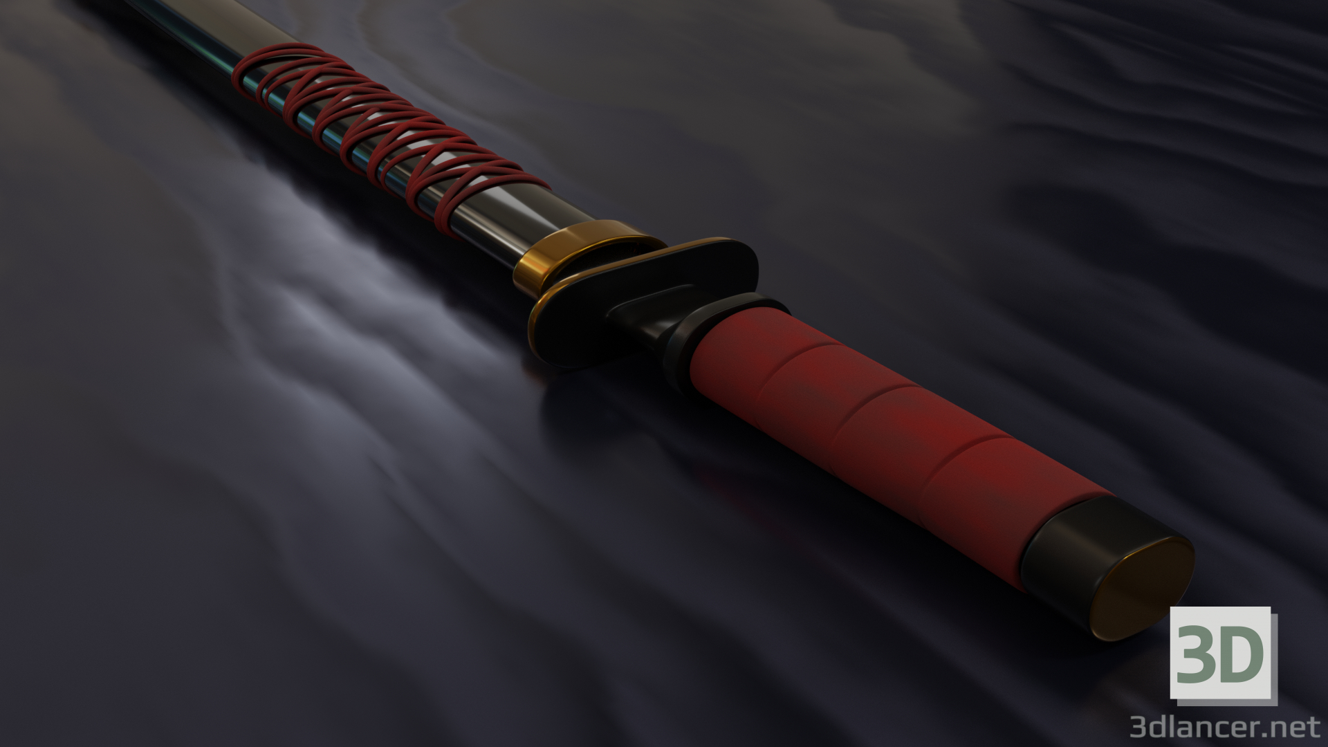 modèle 3D de Katana acheter - rendu