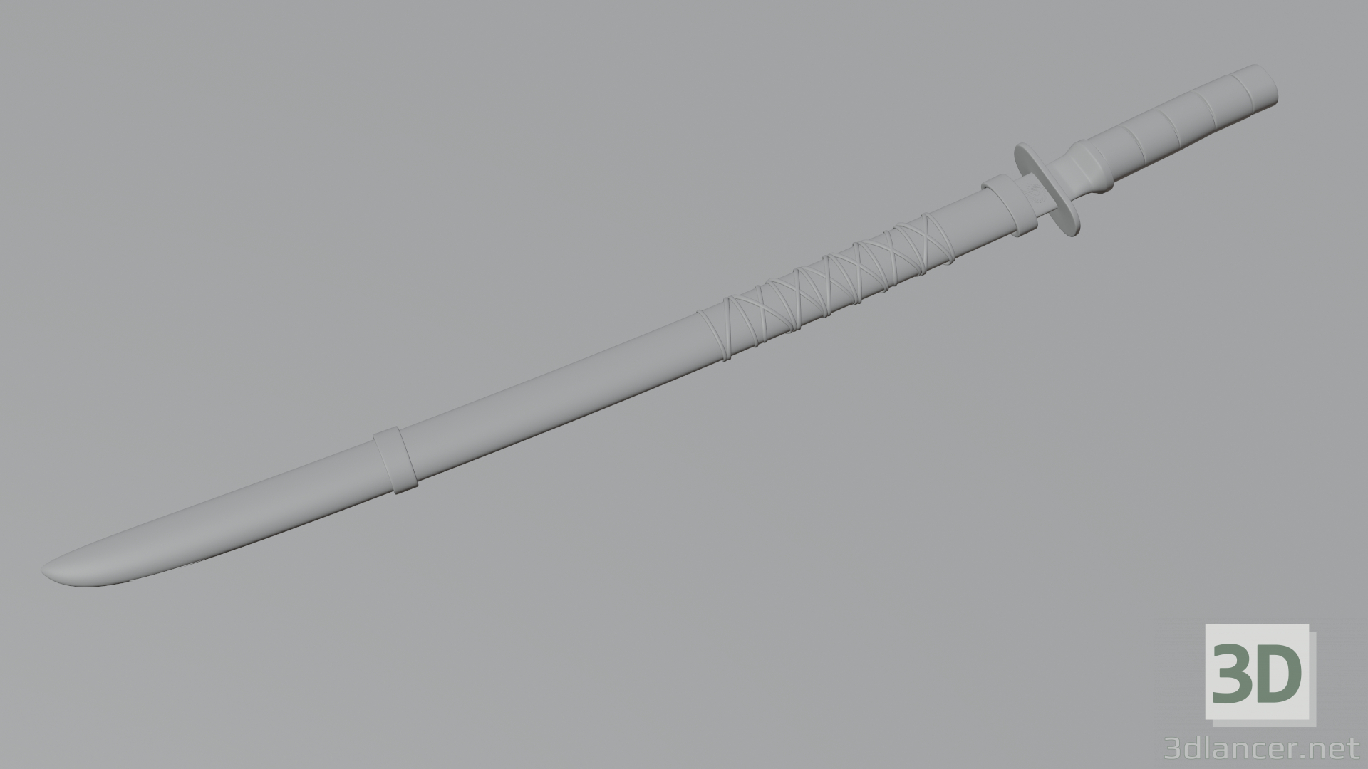 modèle 3D de Katana acheter - rendu