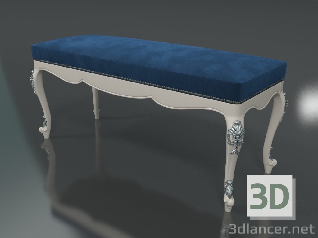 Modelo 3d Banco de cabeceira (art.95010) - preview