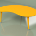 modèle 3D Table basse Kidney monochrome (orange) - preview