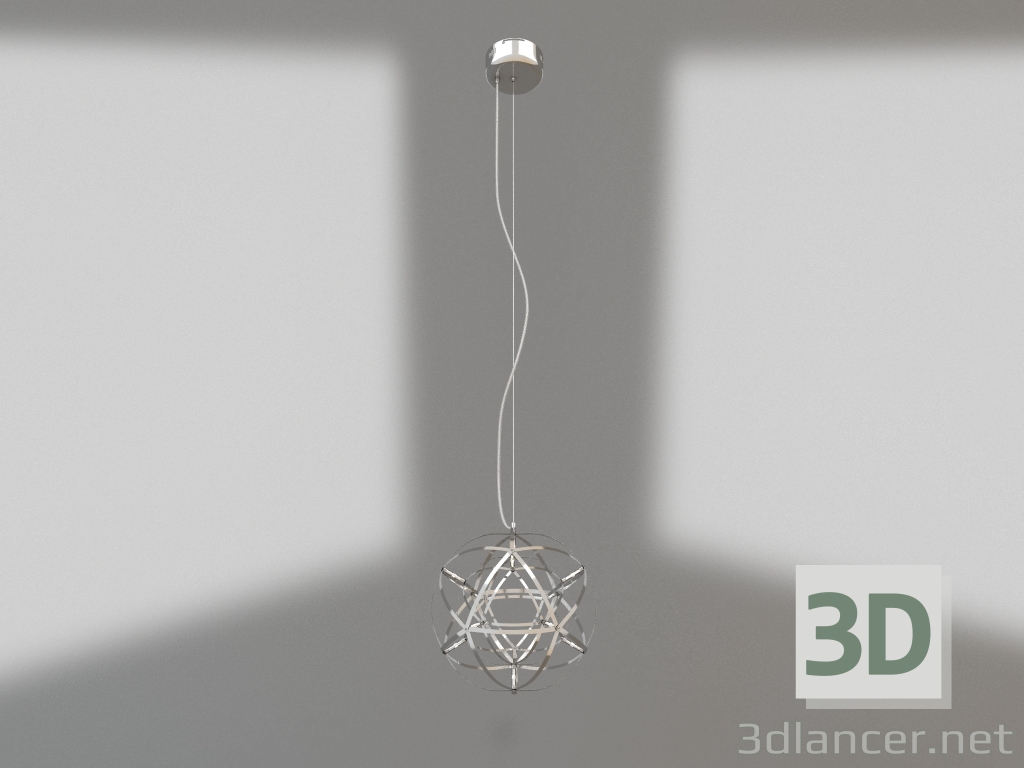 modello 3D Lampada a sospensione Ambra (FR5099PL-L6CH) - anteprima