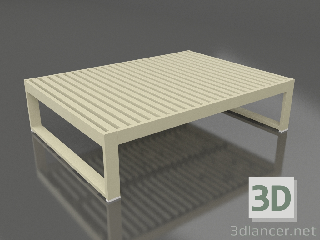 modèle 3D Table basse 121 (Or) - preview