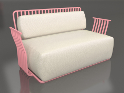 2-seater sofa (Pink)