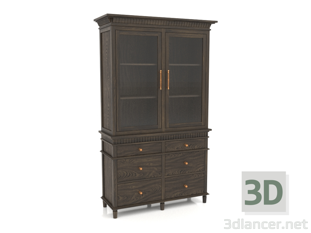 3D Modell Sideboard (2 Abschnitte) - Vorschau