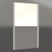 3d model Espejo de pared 1200x700 mm (blanco RAL 9010) - vista previa