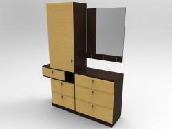 Flur-Schrank mit Regal