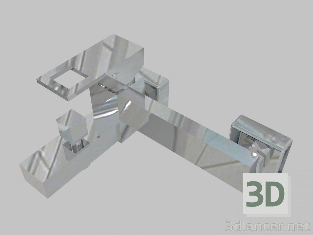 Modelo 3d Misturador de banheira de parede sem chuveiro Anemon (BCZ 010M) - preview