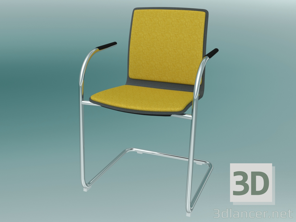 modello 3D Sedia visitatore (K32VN1 2P) - anteprima