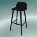 3d model Bar stool Nerd (75 cm, Black) - preview