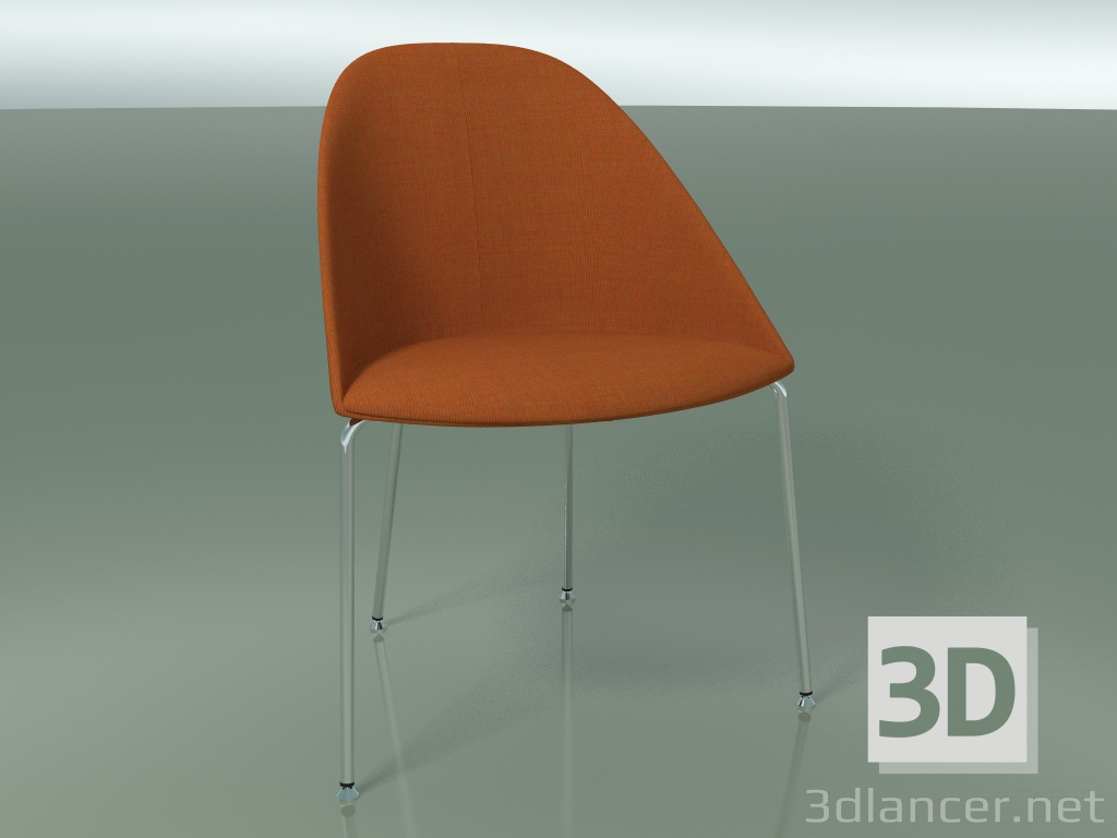 3d model Silla 2203 (4 patas, CRO, con acolchado) - vista previa