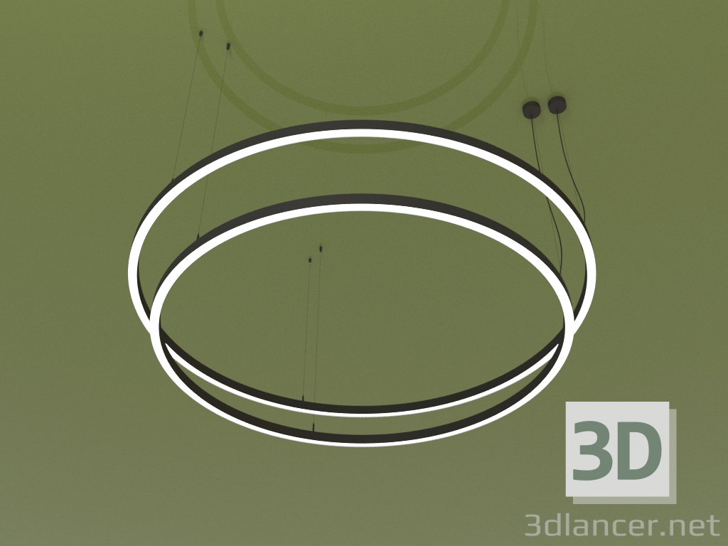 Modelo 3d Luminária RING DUO (D 1600 mm) - preview