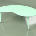 modèle 3D Table basse Kidney monochrome (vague de mer) - preview