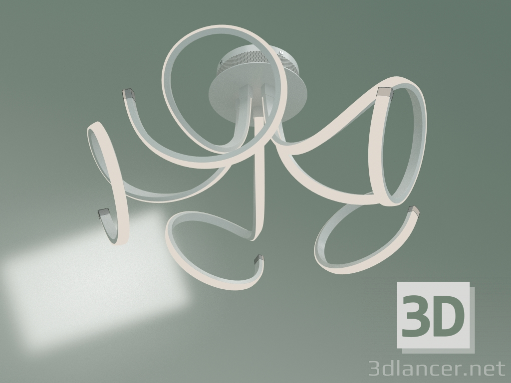 modèle 3D Plafonnier LED lustre 90111-5 - preview