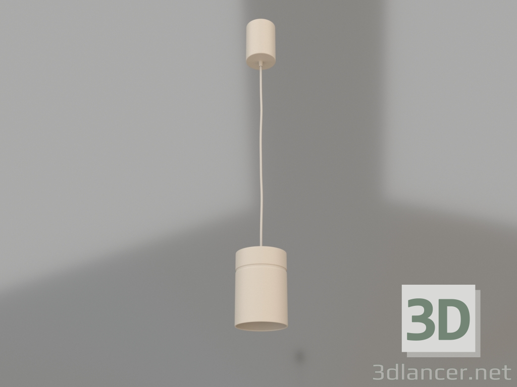 modello 3D Lampada a sospensione (5622) - anteprima