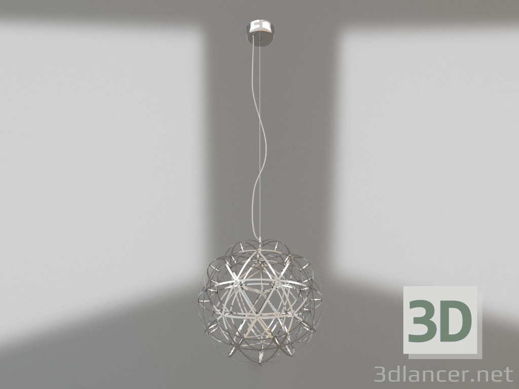 modello 3D Lampada a sospensione Ambra (FR5099PL-L21CH) - anteprima