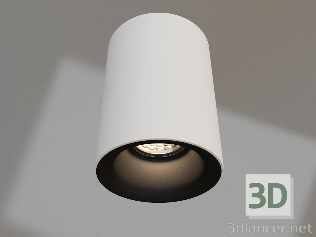 modèle 3D Lampe SP-SALT-R75-8W Day4000 (WH-BK, 40 degrés, 230V) - preview