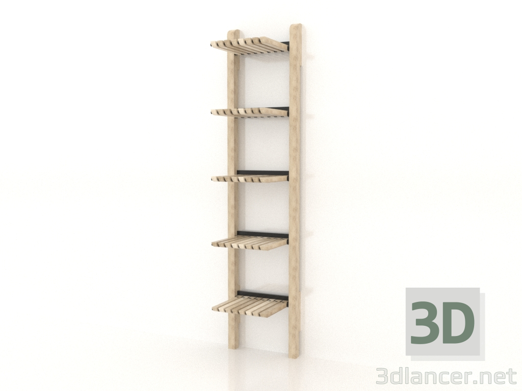 Modelo 3d Rack 500 (opção 2) - preview