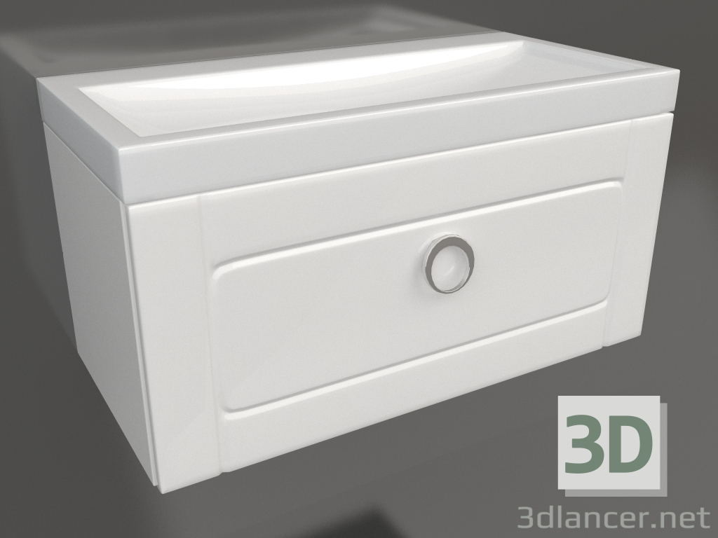 3d model Hanging cabinet 80 cm (Inf.01.08-001) - preview