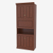 3d model Bookcase with a bar (3841-13) - preview