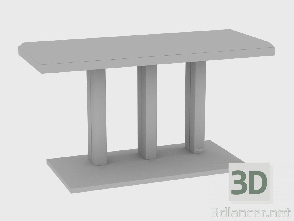 Modelo 3d Pequena mesa ARTU SMALL TABLE (100x40xH55) - preview