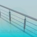 modèle 3D Balustrade - preview