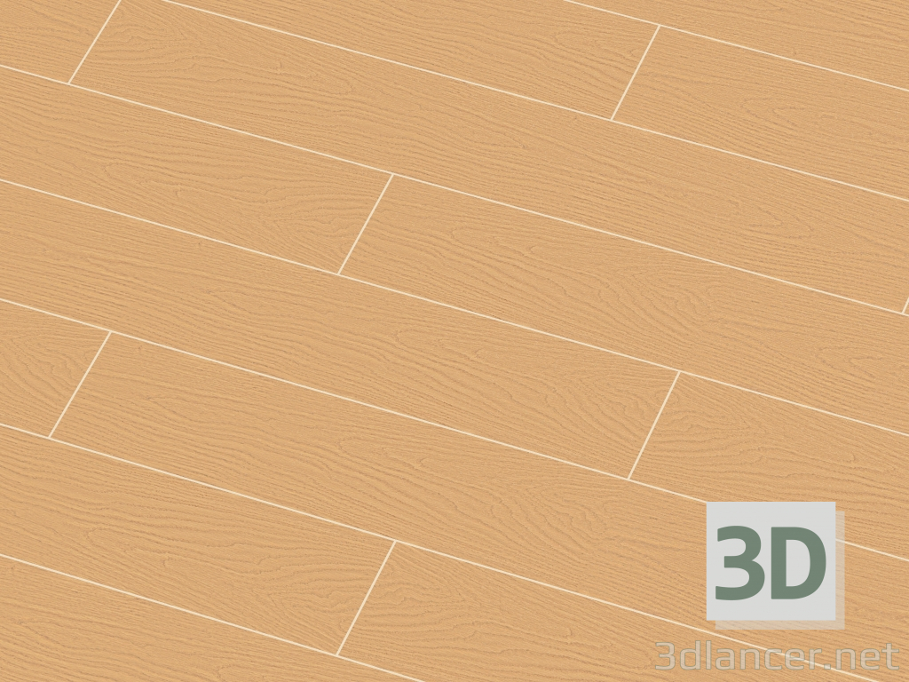 modèle 3D Planche de parquet (112 XF) - preview