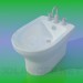 3 डी मॉडल Bidet - पूर्वावलोकन