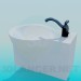 3d model bidet - preview